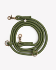 'Green' - Hands Free Braided Leash