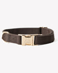 'Brown' - Canvas Dog Collar