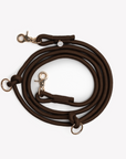 'Brown' - Hands Free Braided Leash