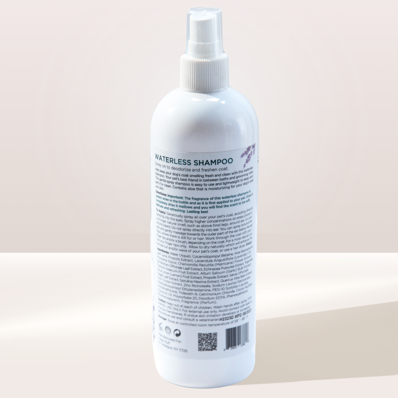 Waterless Shampoo - Lavender Coconut (16oz With Brush)