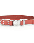 Modern Style Quick-Release Leather Dog Collar
