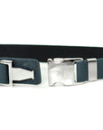Modern Style Quick-Release Leather Dog Collar