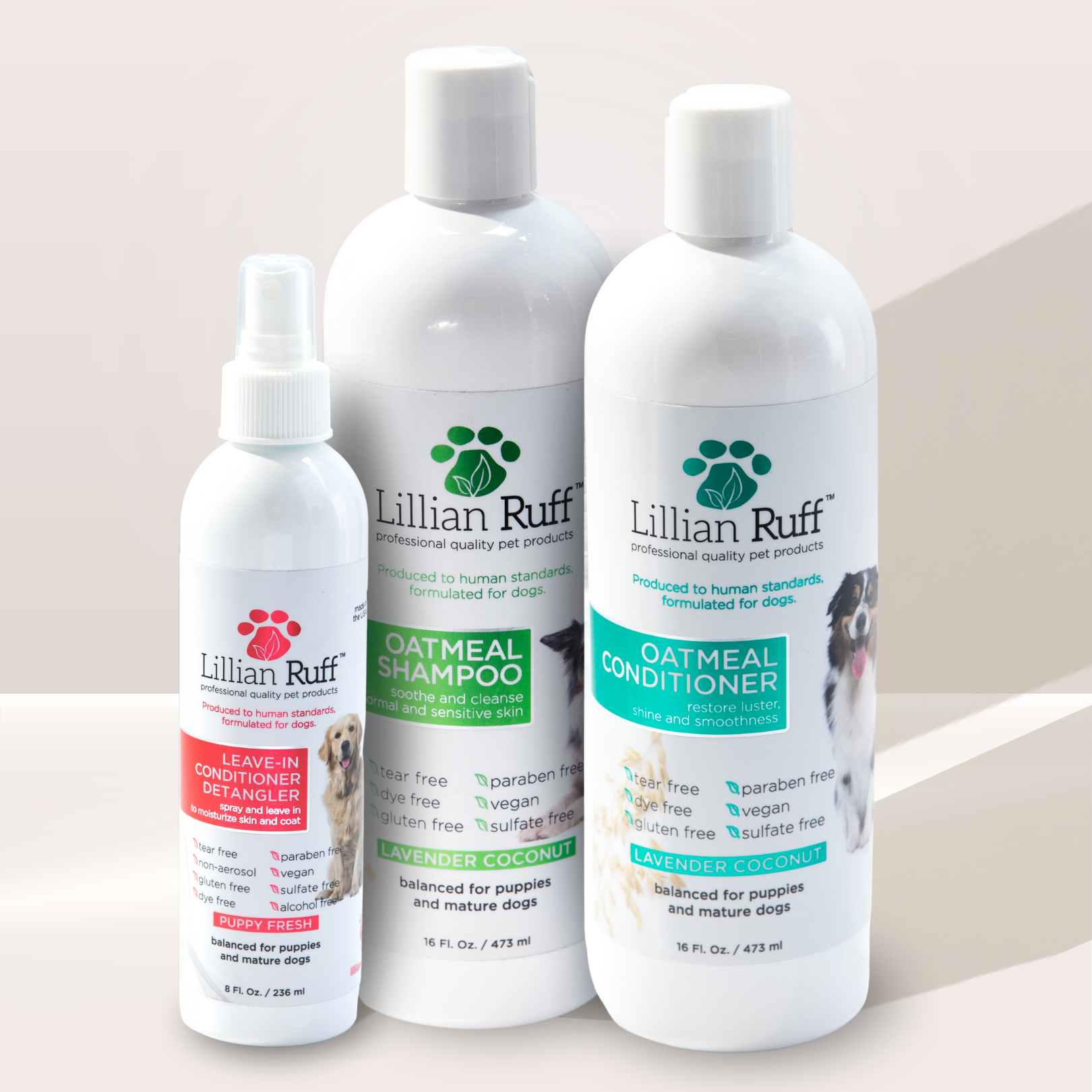 El set suave y calmante – Para pieles sensibles