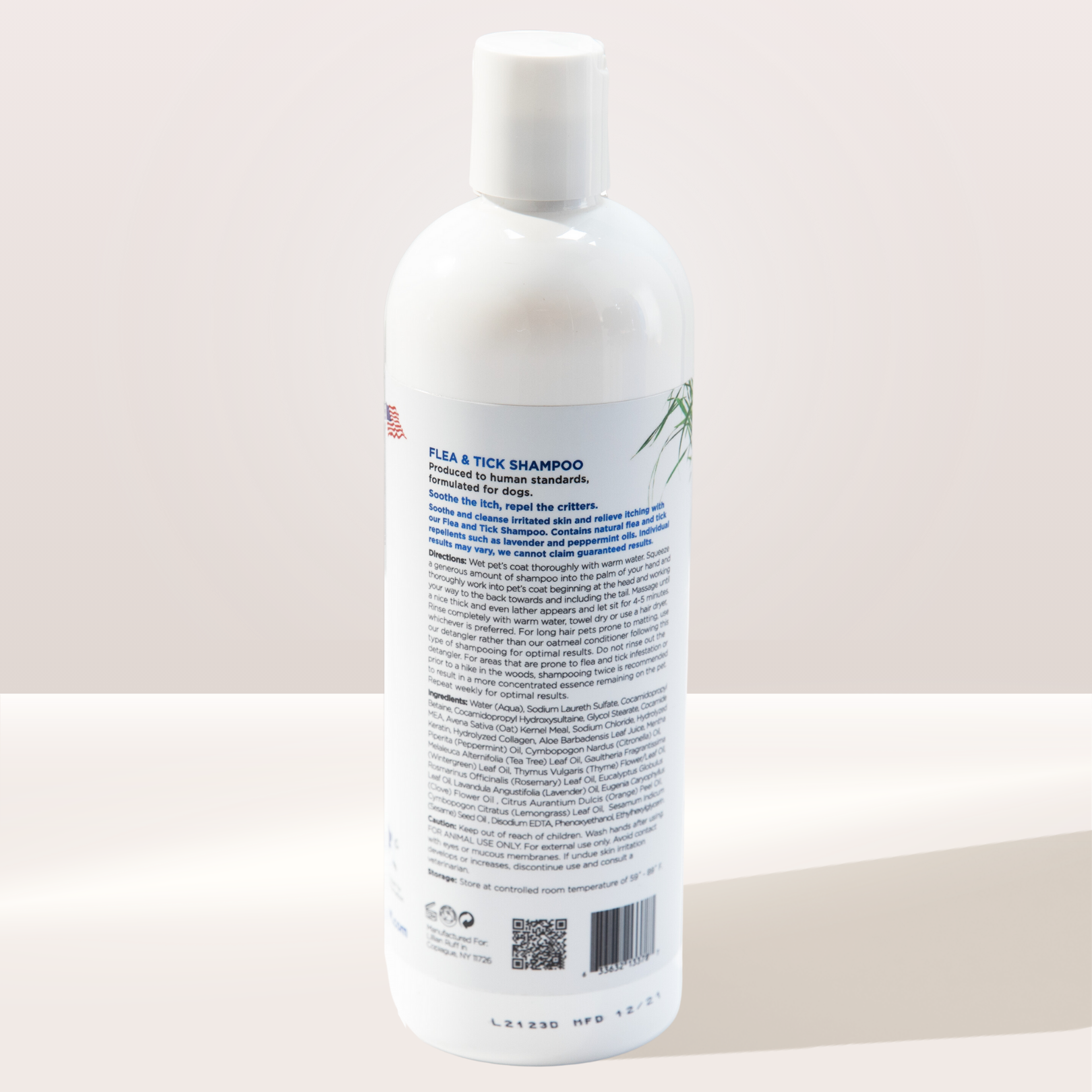 Natural flea and tick shampoo for dogs clearance