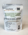 Beef Liver Dog Treats, 5 Ounce Bag, Single Ingredient, High Protein