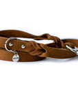 Pro Line Leather Braided Dog Leash
