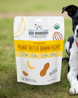Dog Mamma's Organic Peanut Butter Banana Recipe - USDA Organic Certified Dog Treats