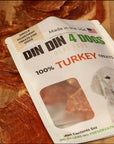 Turkey Dog Treats, 5 Ounce Bag, Single Ingredient, High Protein