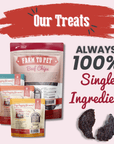 Puppy Packs 'n Snacks Dog Treat Starter Pack | Single-Ingredient Training Treats