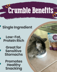 Fish Crumbles for Cats | All-Natural Fish Cat Treats