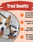 Live Like Roo Turkey Chips for Dogs | Dog Treats That Give Back
