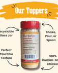 Treat Topper Chicken Dog Food Topper | Healthy Meal Supplement for Dogs