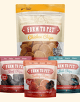 Puppy Packs 'n Snacks Dog Treat Starter Pack | Single-Ingredient Training Treats