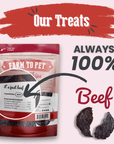 Beef Chips Dog Treats | Single-Ingredient Healthy Treats for Dogs