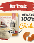 Chicken Chips Snack Pack Bundles | Dog Party Favors & Training Treats