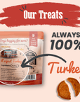 Turkey Chips Snack Pack Bundles | Low Allergen Treats for Training