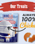 Americana Chicken Chips for Dogs | Celebrate with USA-made Dog Treats