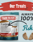 Fish Chips for Dogs | Wild-Caught Fish Dog Treats