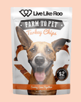 Live Like Roo Turkey Chips for Dogs | Dog Treats That Give Back