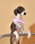 Bowtiful Garden Pink Floral Bandana