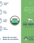 Dog Mamma's Organic Sweet Potato & Kale Recipe - USDA Organic Certified Dog Treats