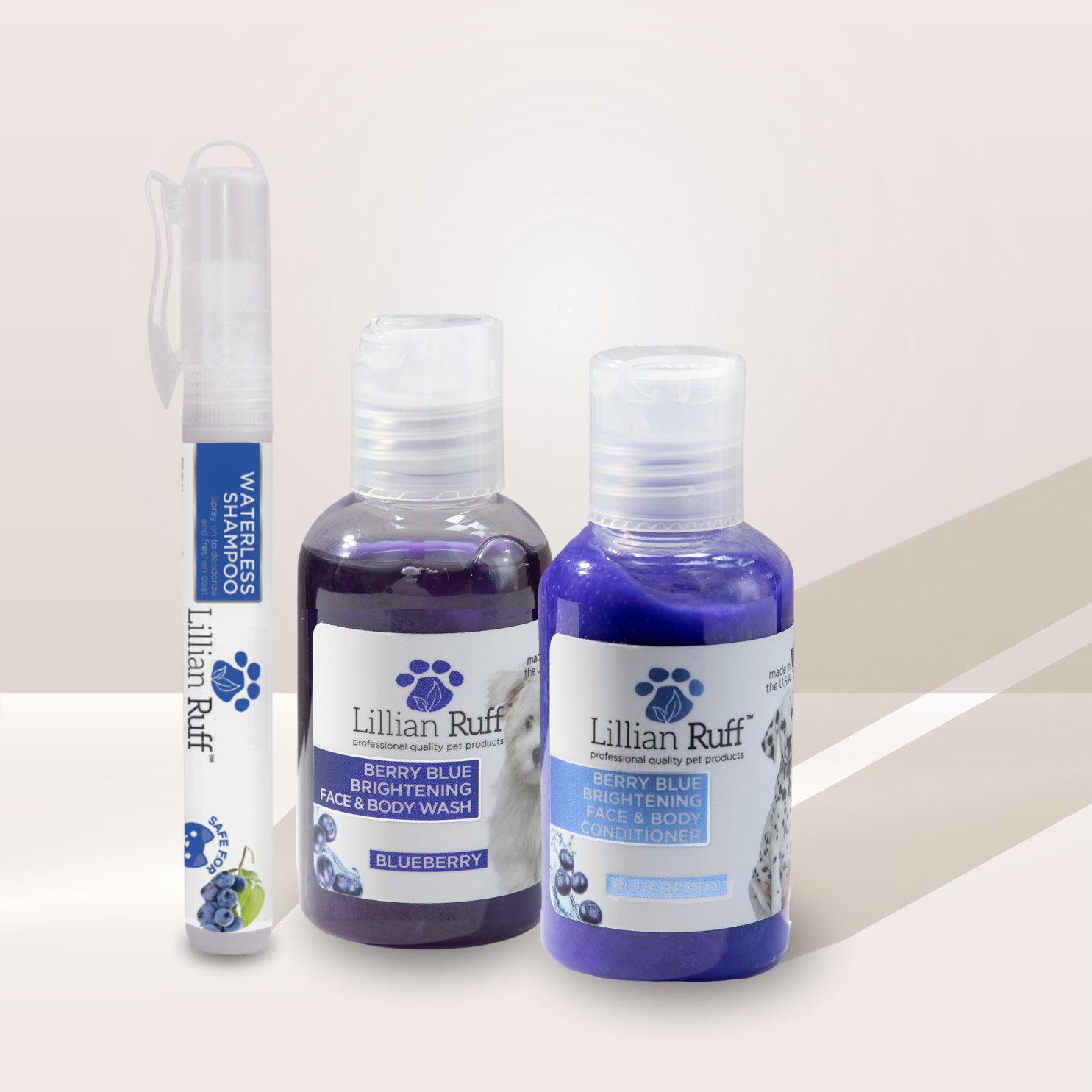 Berry Blue Brilliance Bundle Travel Set