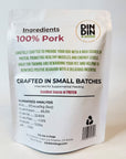 Pork Dog Treats, 5 Ounce Bag, Single Ingredient, High Protein
