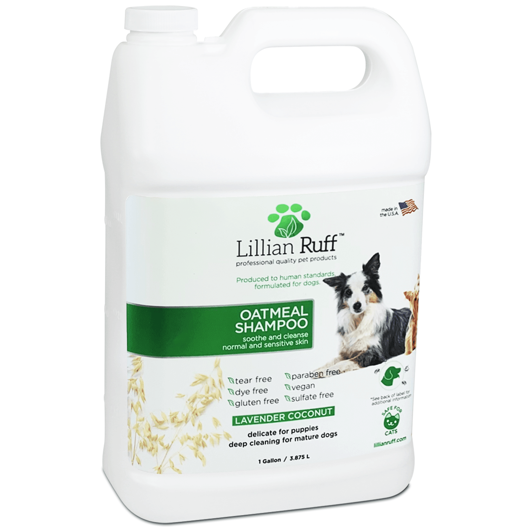 Gluten free dog shampoo best sale