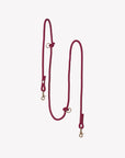 'Bordeaux' - Hands Free Braided Leash