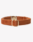 'Clay' - Velvet Dog Collar