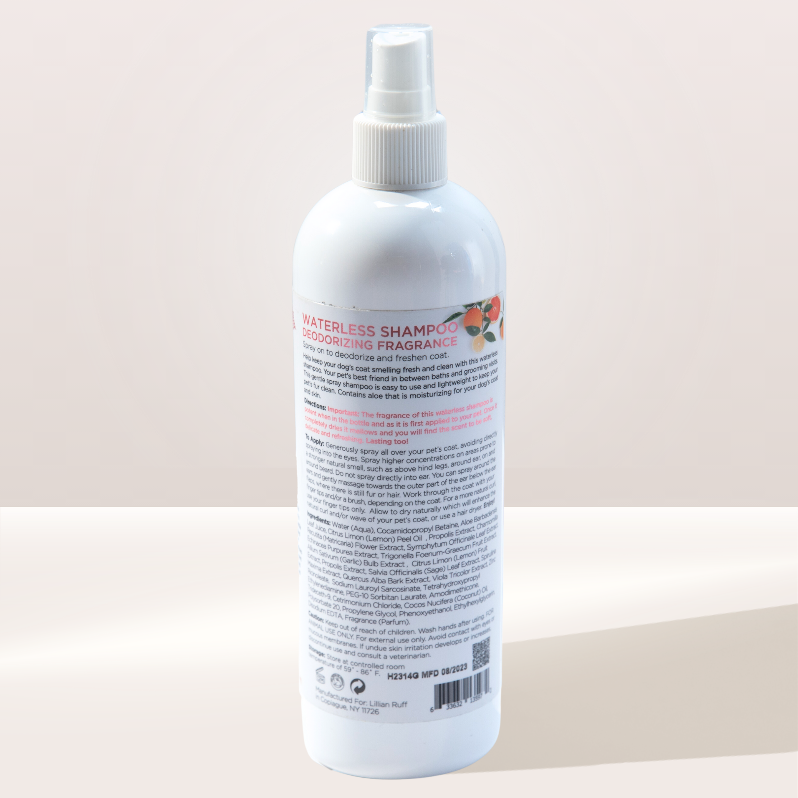 Waterless Shampoo - Citrus