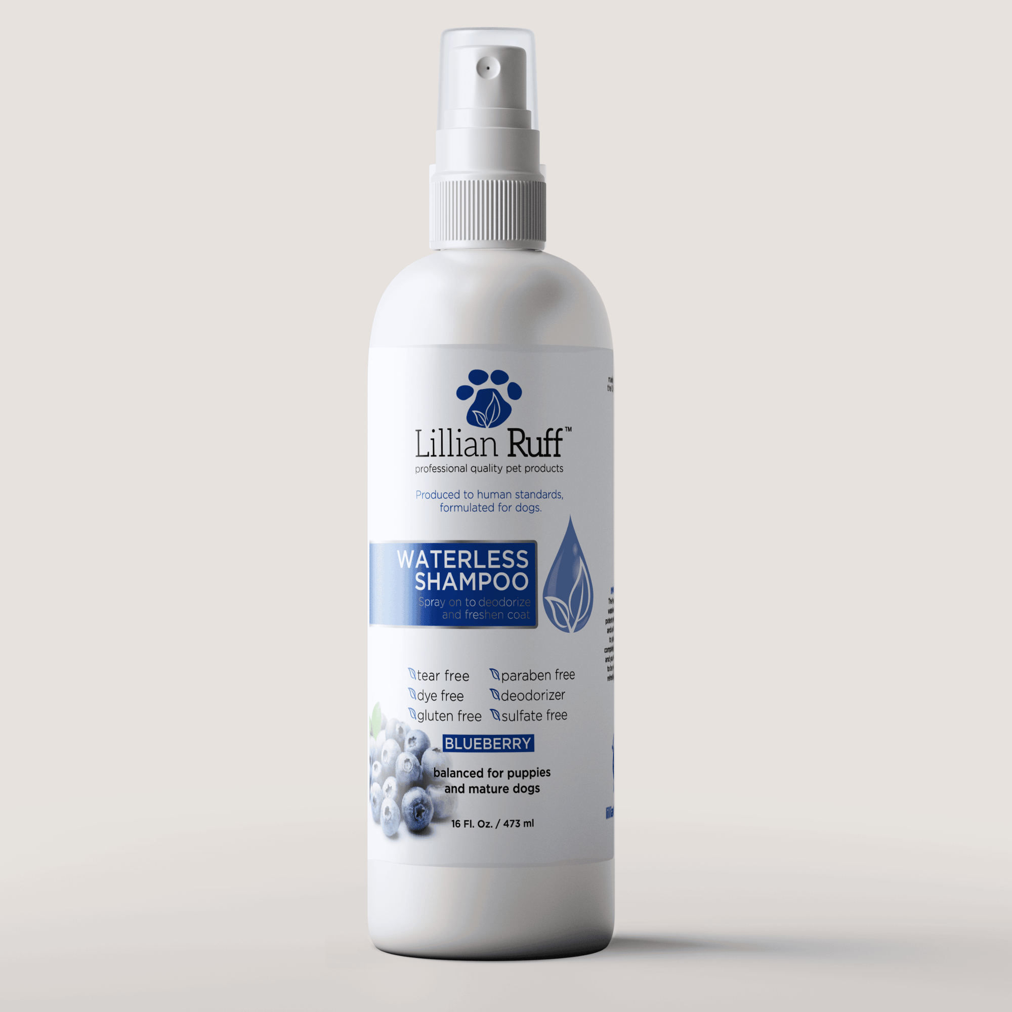 Waterless Shampoo - Blueberry