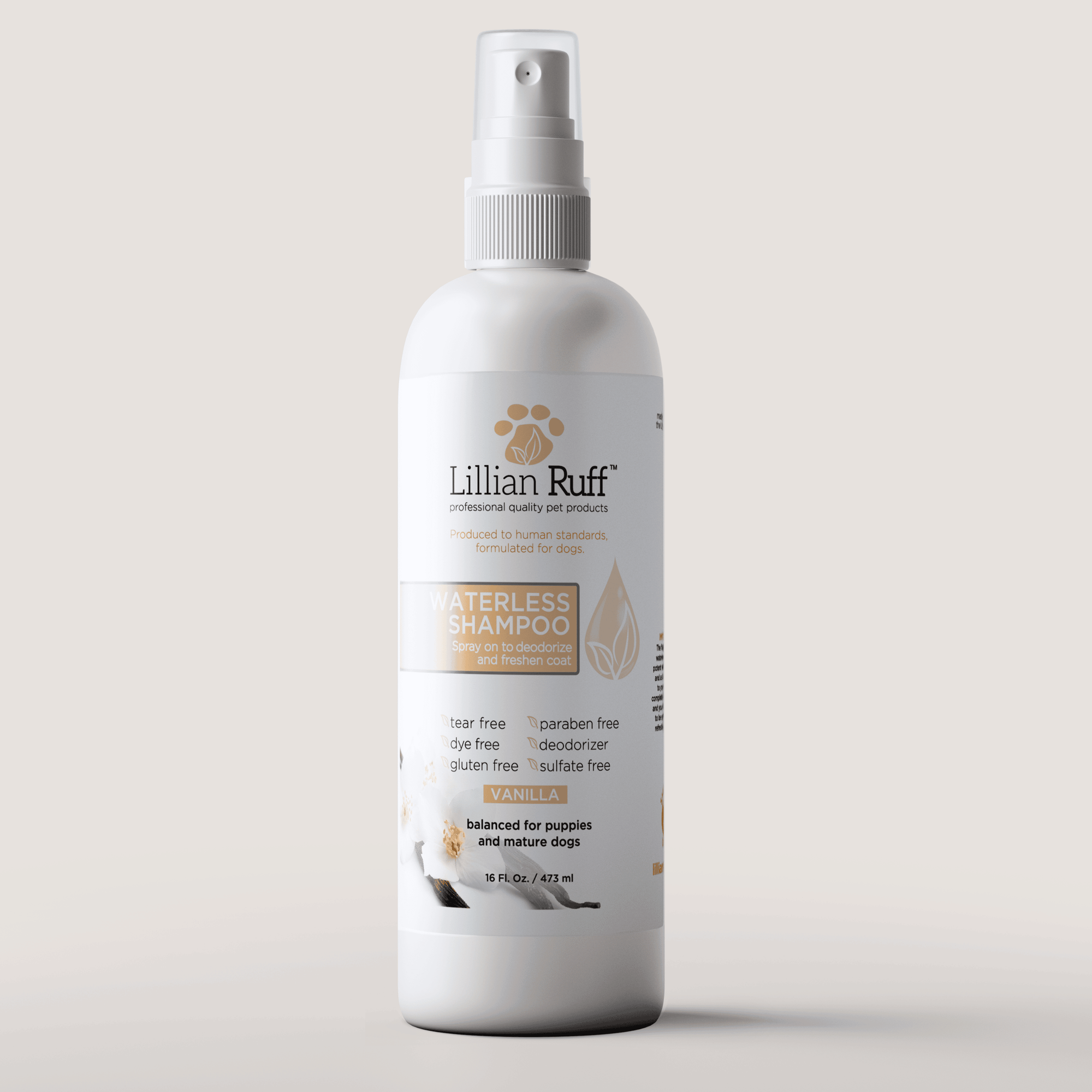 Waterless Shampoo - Vanilla