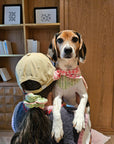 Picnic Bliss Floral Gingham Print Bandana