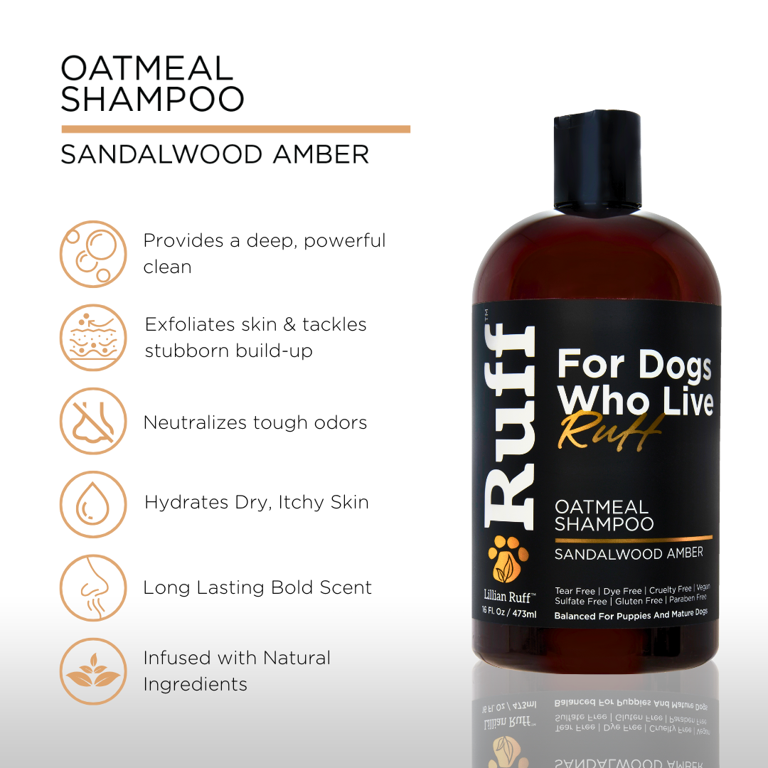 Sandalwood Amber Oatmeal Shampoo