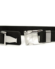 Modern Style Quick-Release Leather Dog Collar
