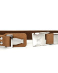 Modern Style Quick-Release Leather Dog Collar