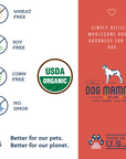 Dog Mamma's Organic Apple Cranberry Recipe - USDA Organic Certified Dog Treats
