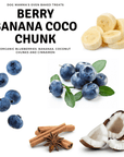 Dog Mamma's Organic Berry Banana Coconut Recipe - USDA Organic Certified Dog Treats
