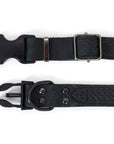 Celtic Sport Quick-Release Leather Dog Collar