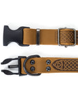 Celtic Sport Quick-Release Leather Dog Collar