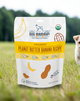 Dog Mamma's Organic Peanut Butter Banana Recipe - USDA Organic Certified Dog Treats