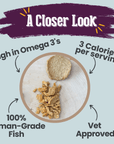 Fish Crumbles for Cats | All-Natural Fish Cat Treats