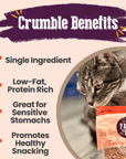 Turkey Crumbles for Cats | Grain-Free Cat Treats