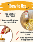 Treat Topper Chicken Dog Food Topper | Healthy Meal Supplement for Dogs