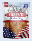 Americana Chicken Chips for Dogs | Celebrate with USA-made Dog Treats