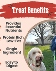 Turkey Chips for Dogs | All-Natural Single-Ingredient Healthy Dog Treats