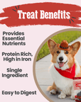 Beef Chips Dog Treats | Single-Ingredient Healthy Treats for Dogs