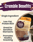 Chicken Crumbles Cat Treats | Single-Ingredient Treats for Cats