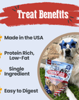 Americana Chicken Chips for Dogs | Celebrate with USA-made Dog Treats